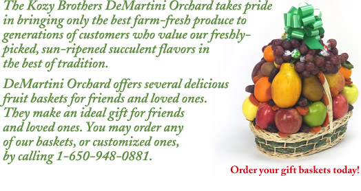 Welcome to Kozy Brothers' DeMartini Orchard
